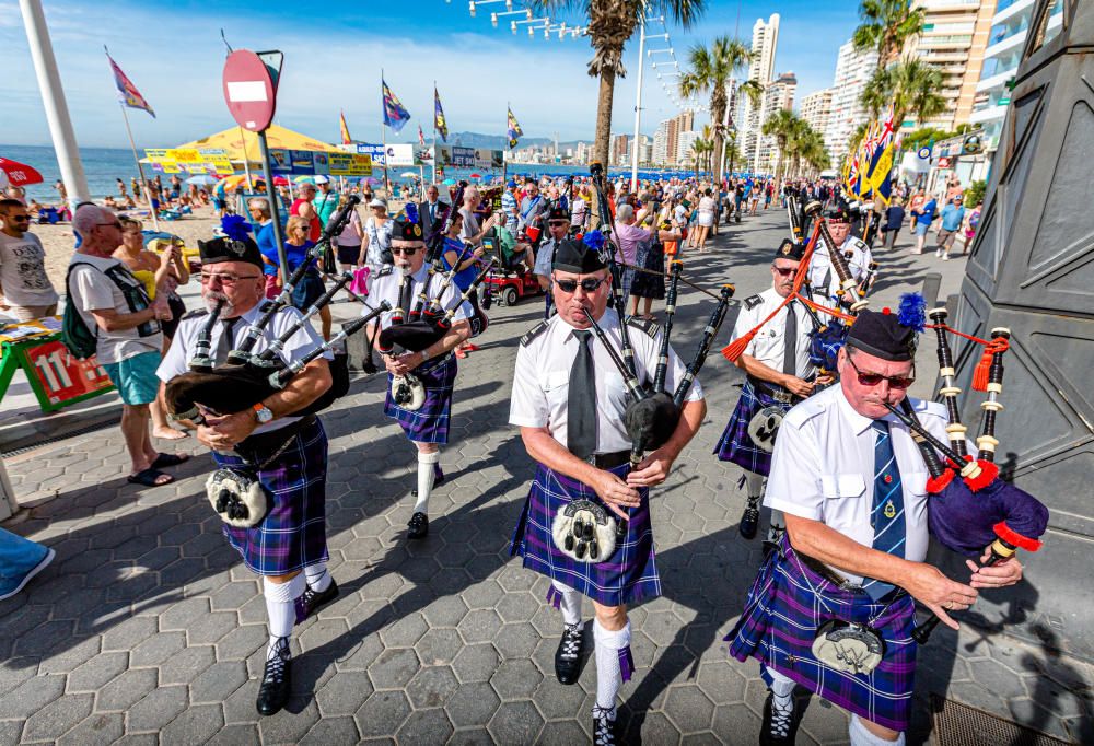 La Royal British Legion celebra un año más un desfile en honor a los soldados que murieron en la Primera Guerra Mundial