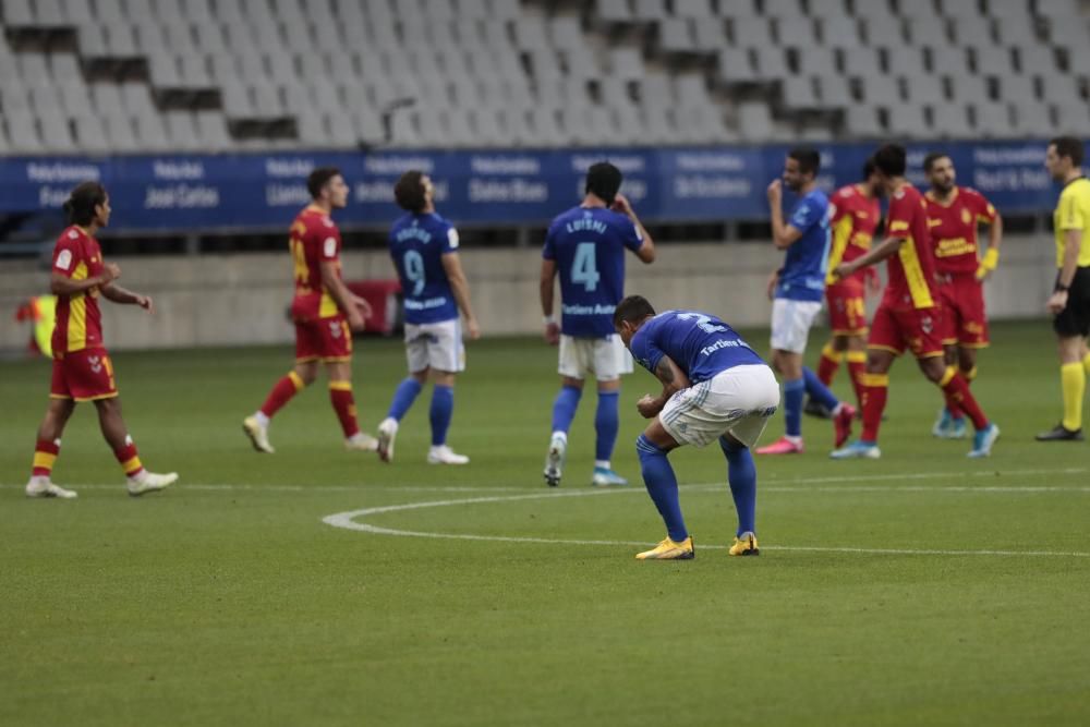 Un lance del Real Oviedo-Las Palmas