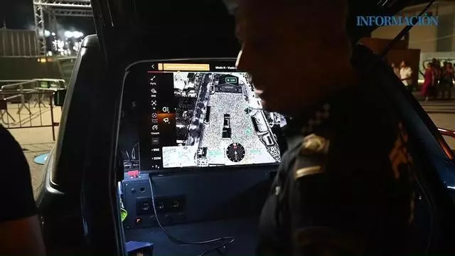 Los drones de la Policía Local de Elche vigilan la seguridad en las Fiestas