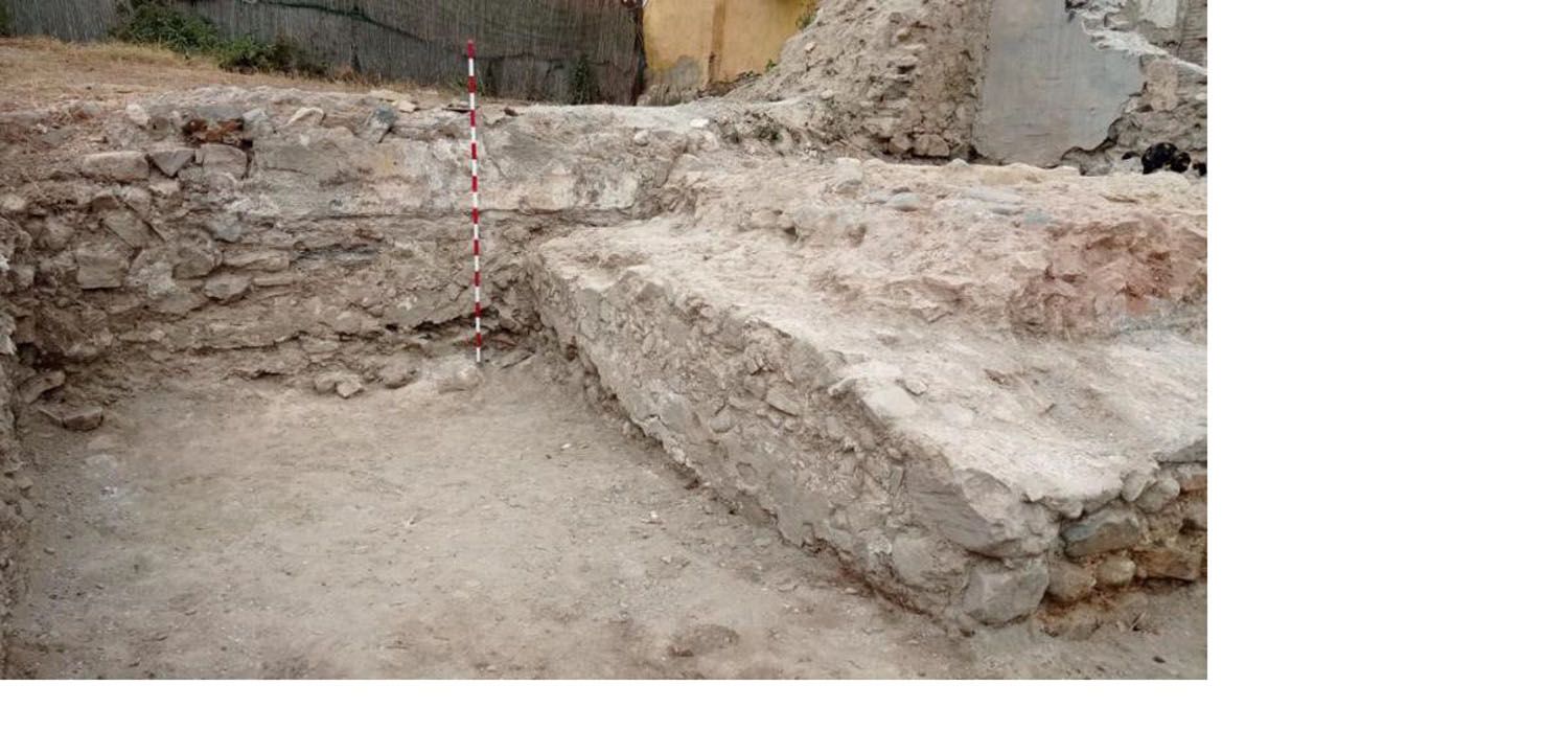 Alzado de la muralla en el Neoalbéniz 2