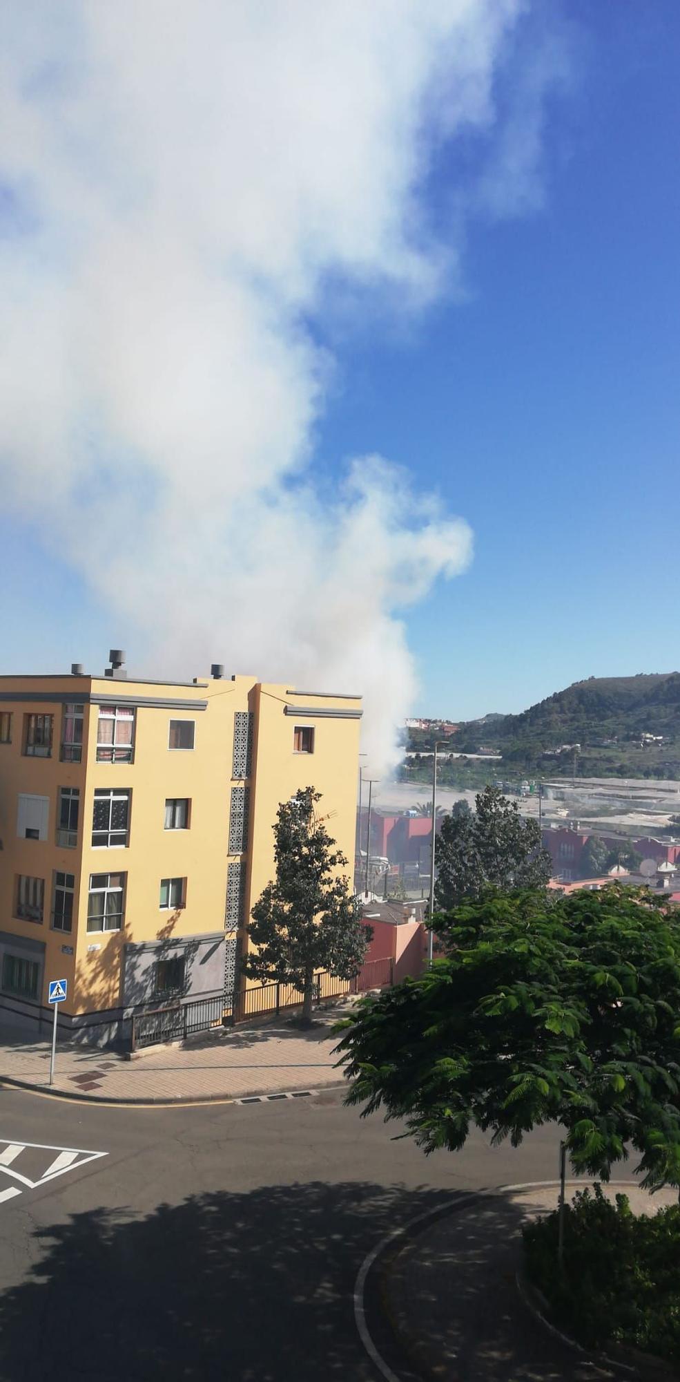 Incendio en Arucas