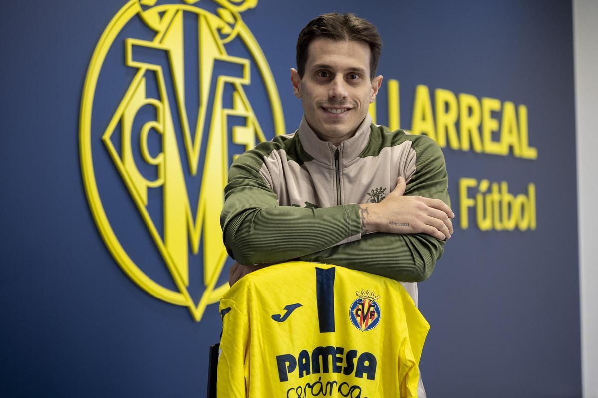 Alfon González, nuevo jugador del Villarreal CF que llega como cedido procedente del Sevilla.