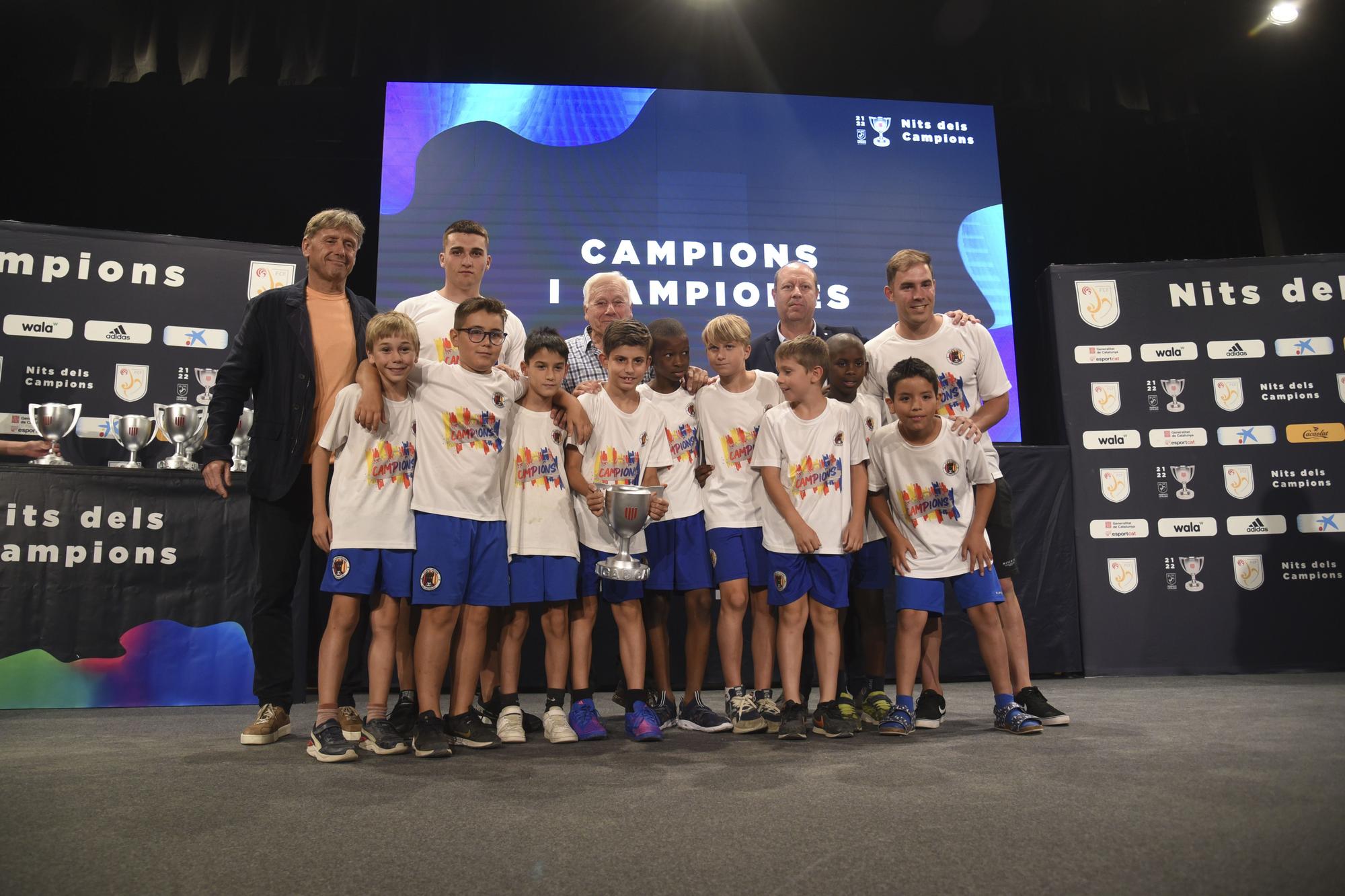 El futbol de la Catalunya central feliciten els seus 29 campions