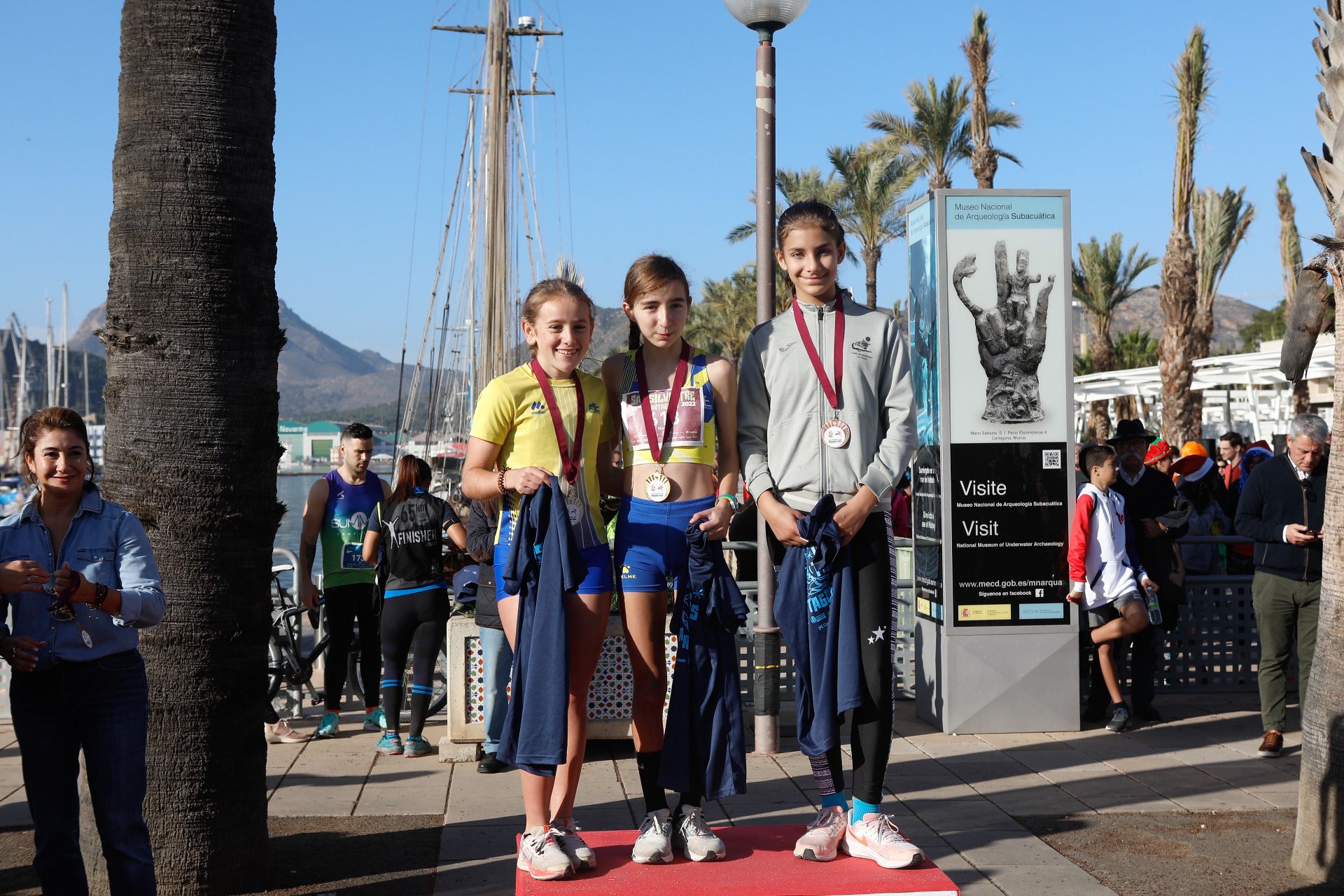 San Silvestre 2022 de niños en Cartagena