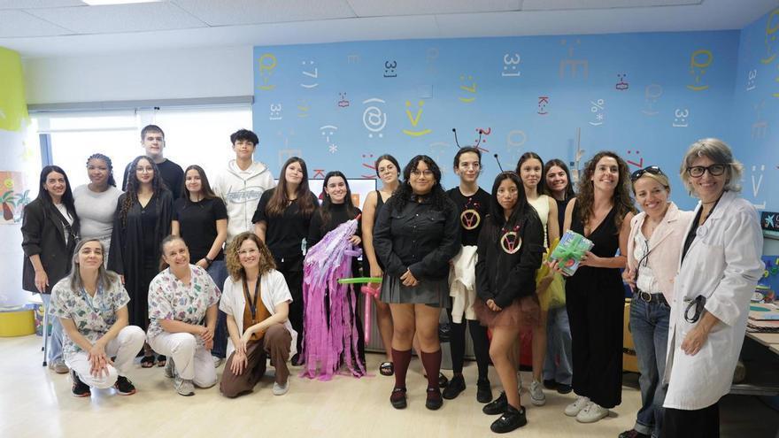 VÍDEO | El colegio Sant Josep Obrer y el Hospital Son Llàtzer impulsan una iniciativa comjunta
