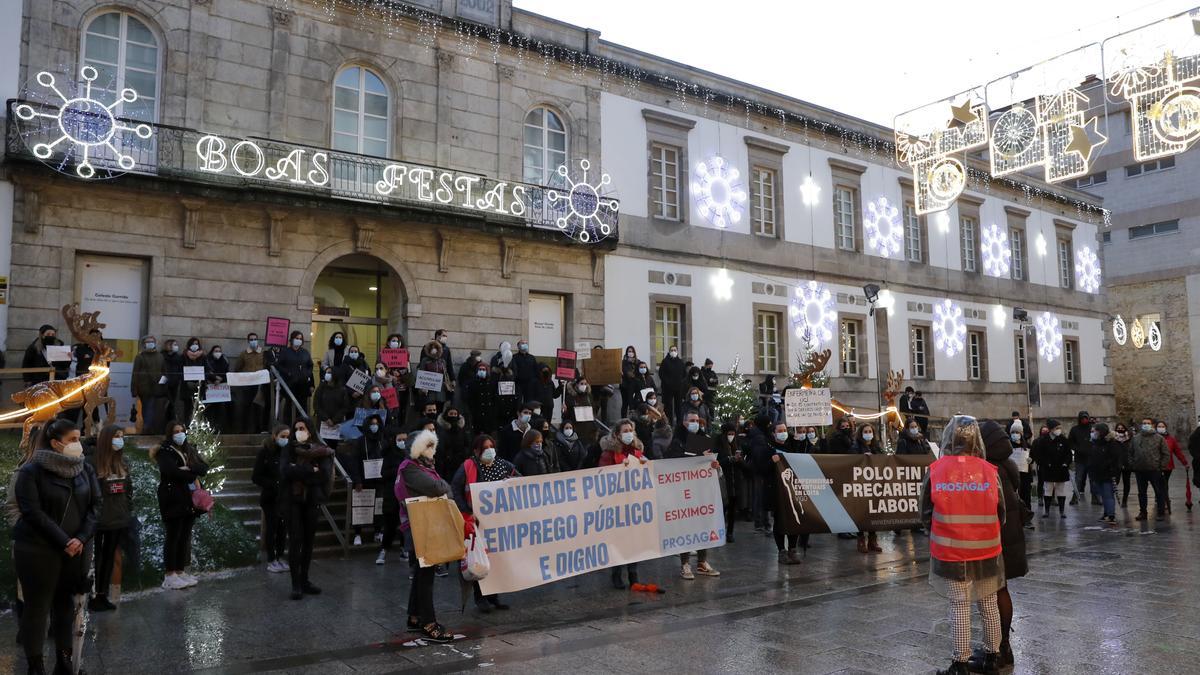 Profesionales de Enfermería del área de Vigo denuncian la &quot;precariedad&quot; laboral del Sergas