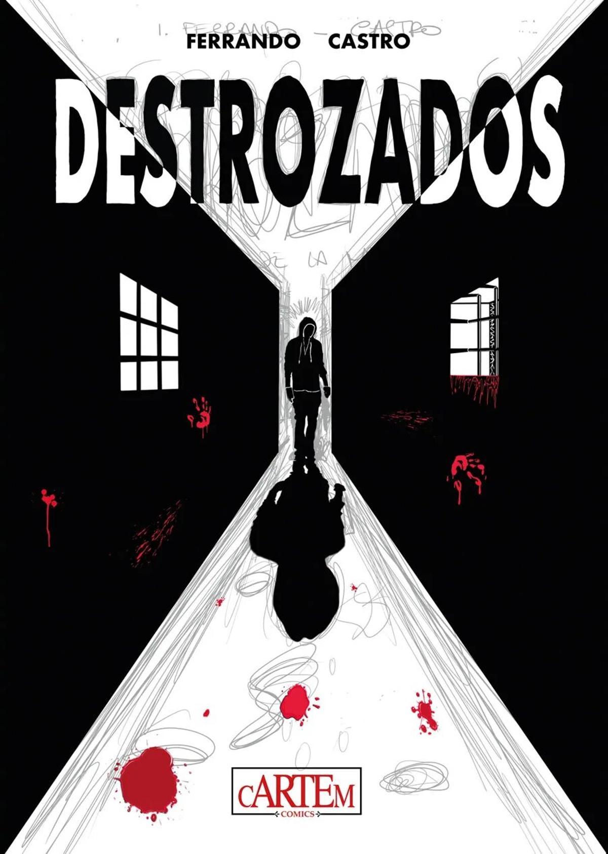 Portada de la novela gráfica "Destrozados"