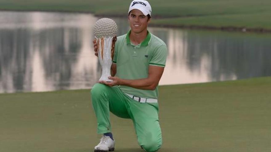 Victoria de Borja Virto en el Foshan Open del Challenge Tour