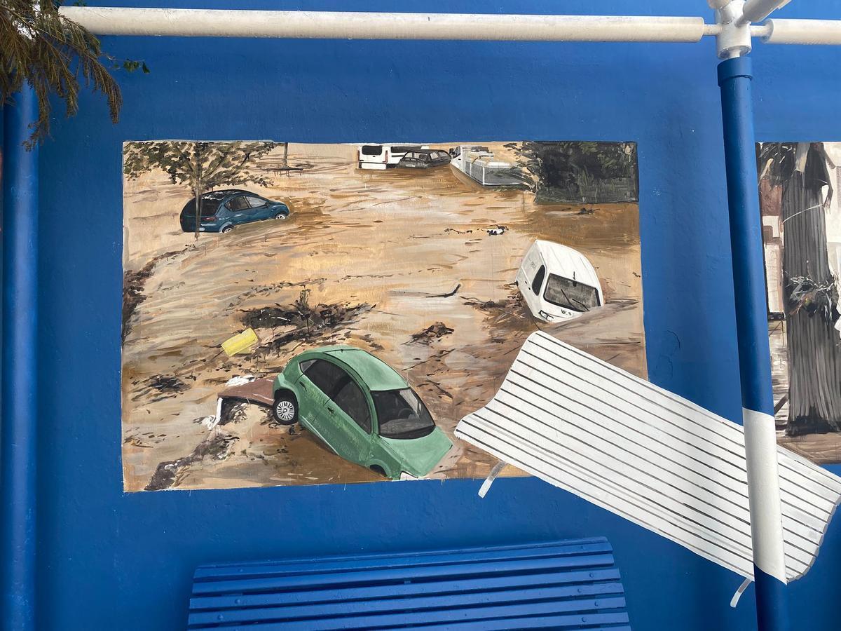 La ciutat sota l'aigua.