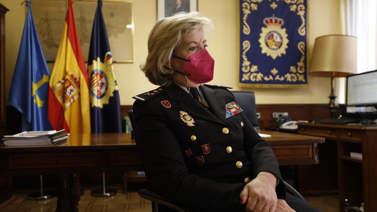 Luisa Benvenuty, jefa superior de policía de Asturias