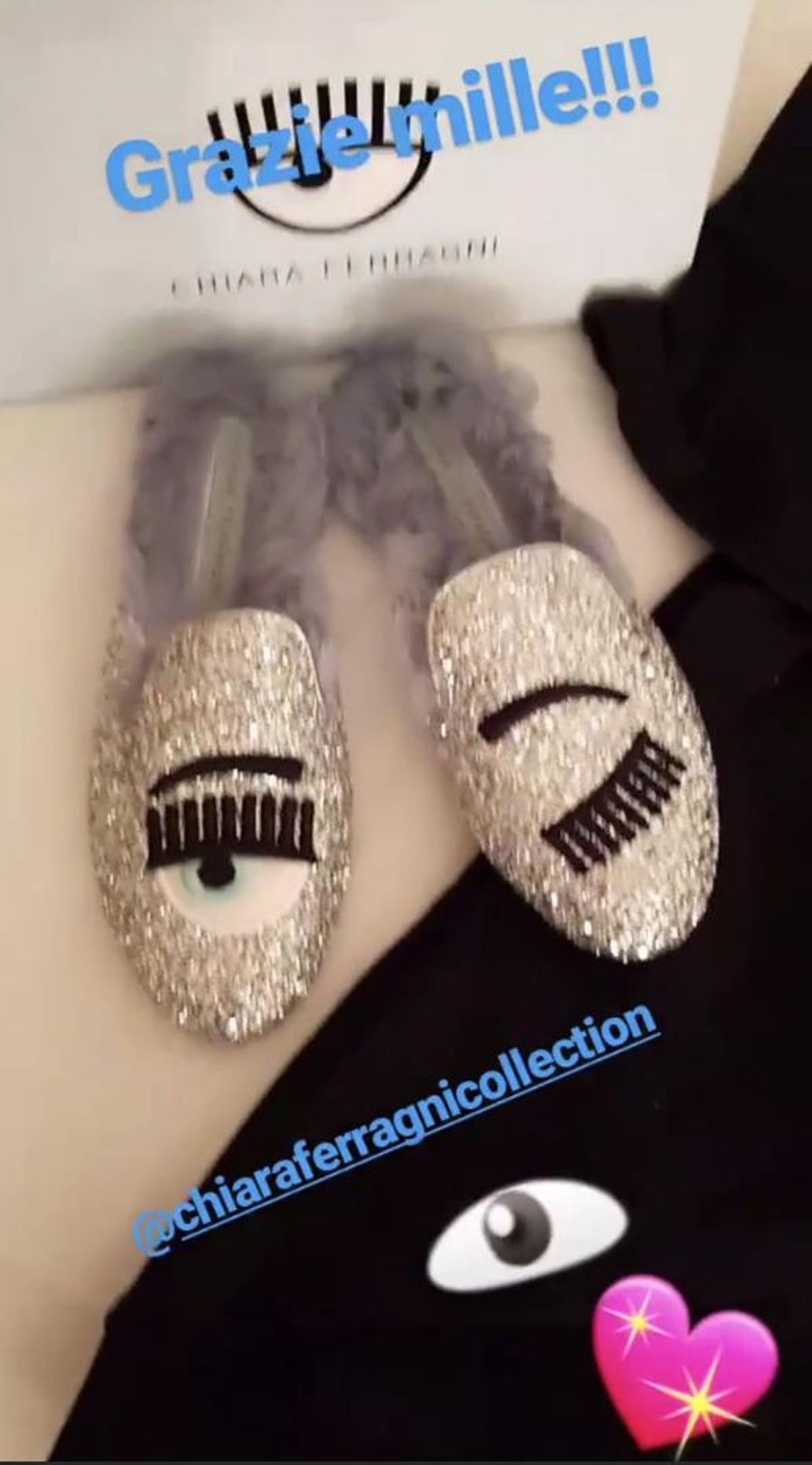 Zapatos de Chiara Ferragni, la nueva adquisición de Paula Echevarría