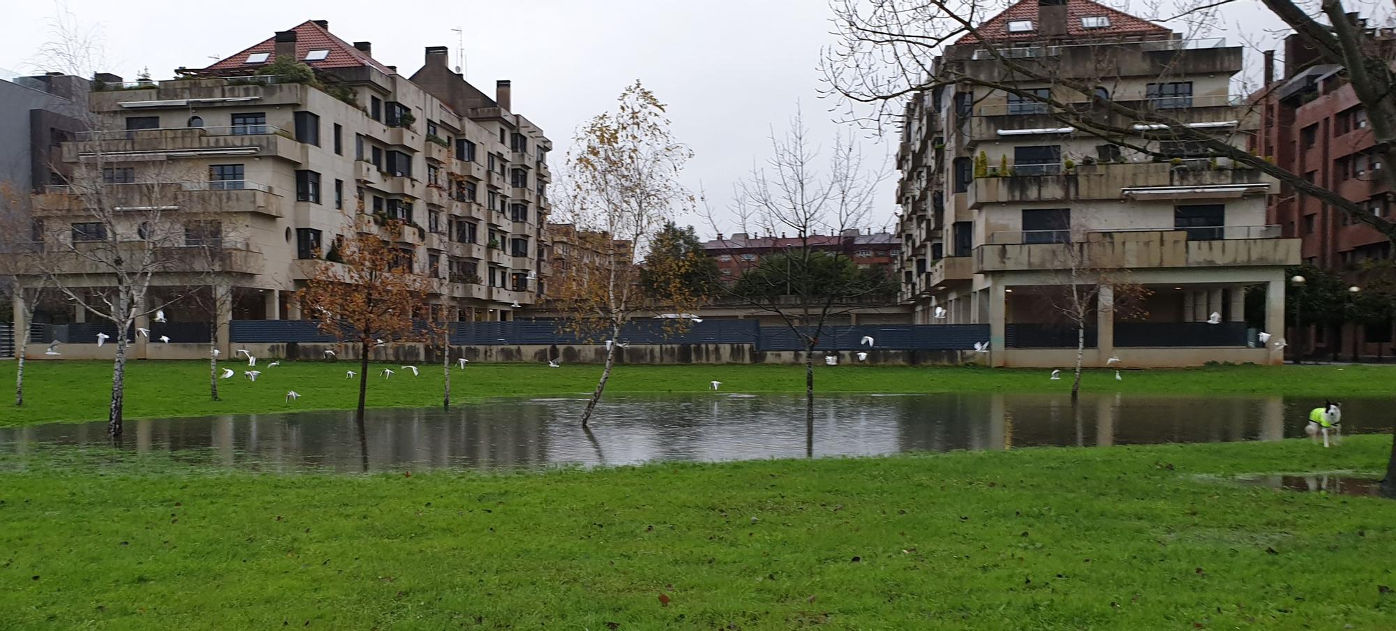 Parque fluvial de Viesques, anegado por las lluvias (5).jpg