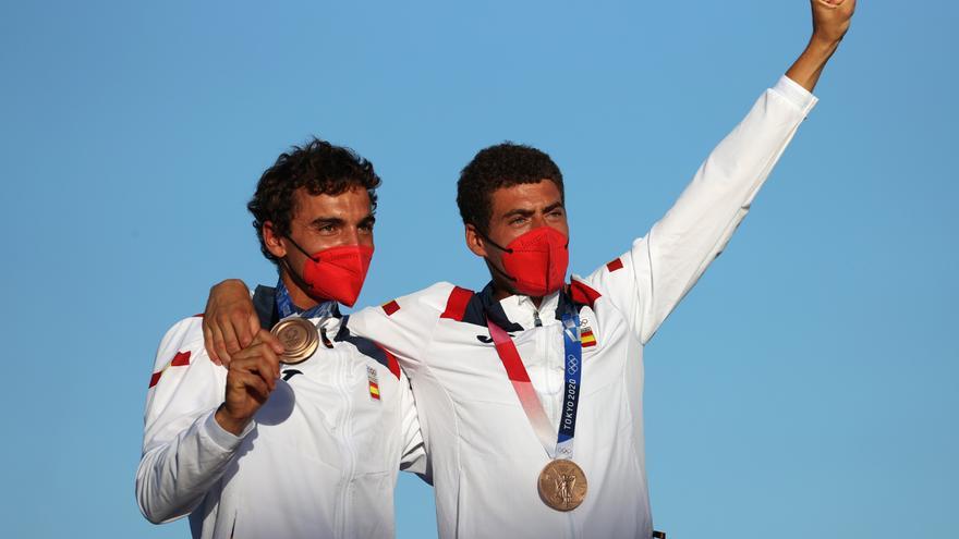 Jordi Xammar y Nicolás Rodríguez ganan el bronce en 470 de vela