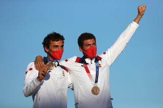 Jordi Xammar y Nicolás Rodríguez ganan el bronce en 470 de vela