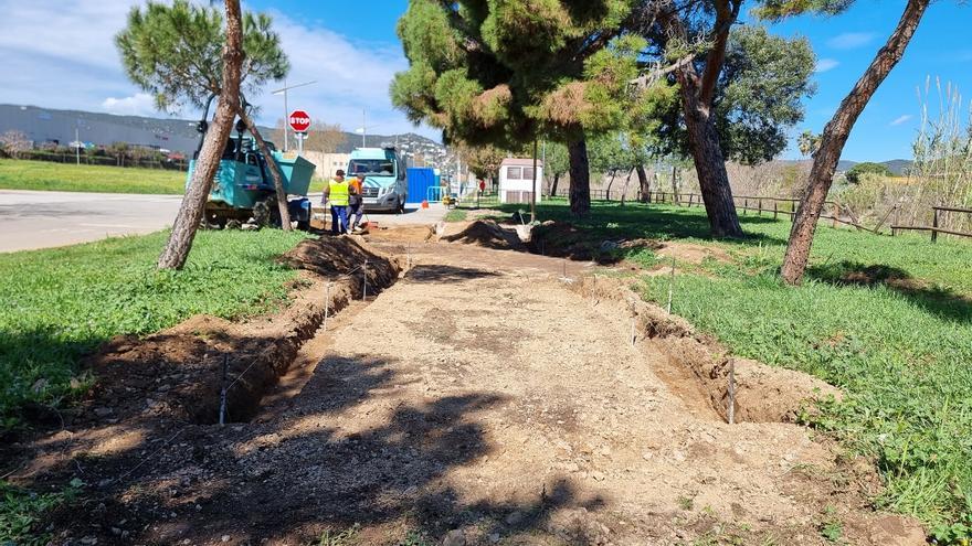 Calonge i Sant Antoni construeix una via verda al marge de la riera de Calonge