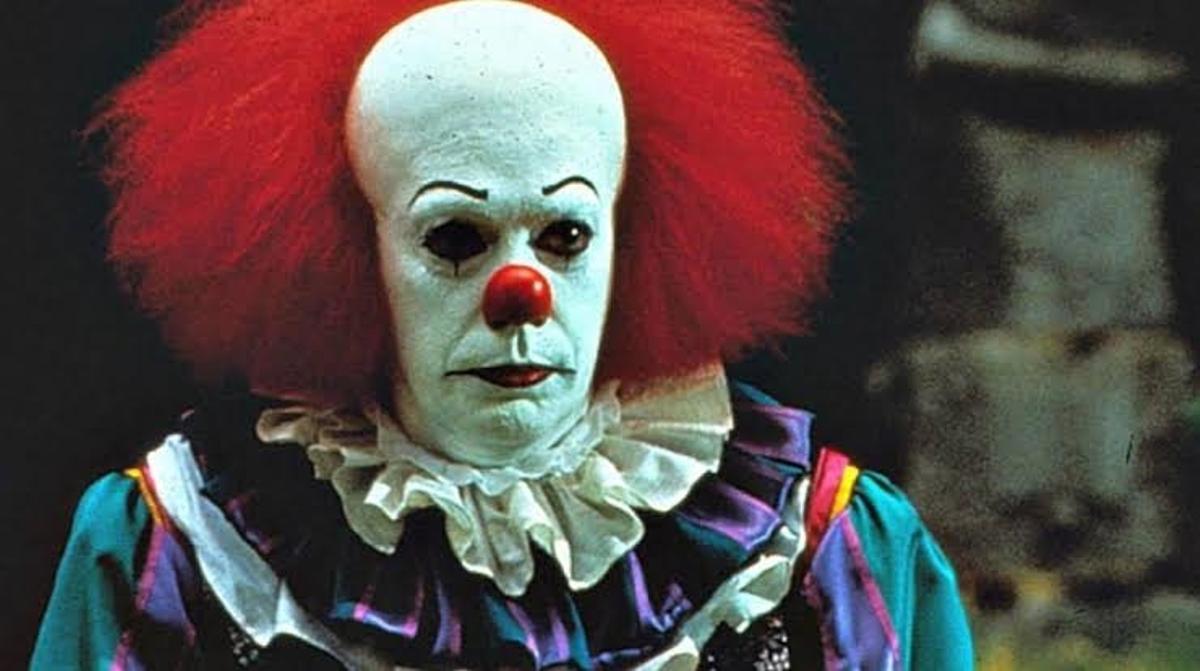 Tim Curry como el payaso de 'It'