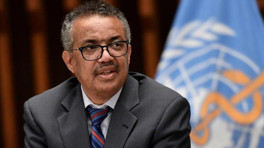 El director general de la OMS, Tedros Adhanom Ghebreyesus.