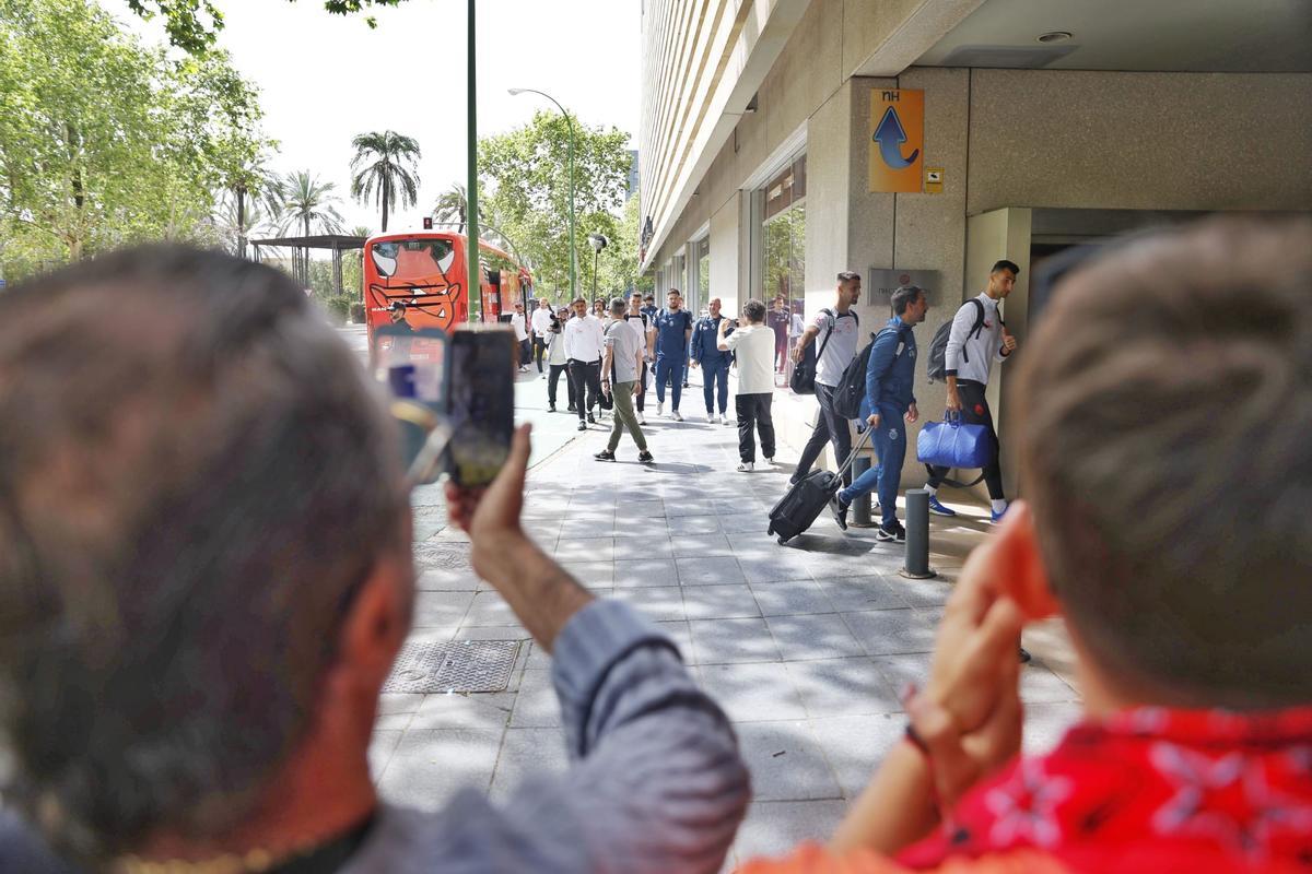 El RCD Mallorca ya está en Sevilla