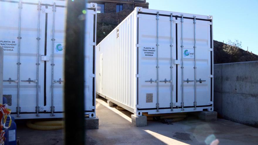 Govern i Consorci de la Costa Brava compren 12 dessalinitzadores mòbils per abastir la zona nord
