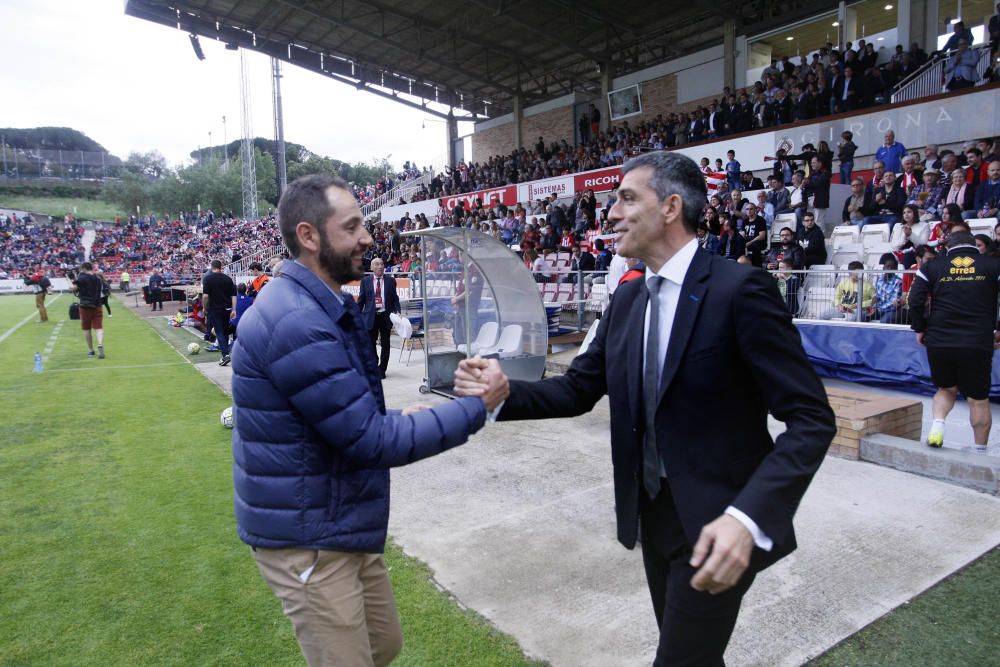 El Girona-Alcorcón en imatges