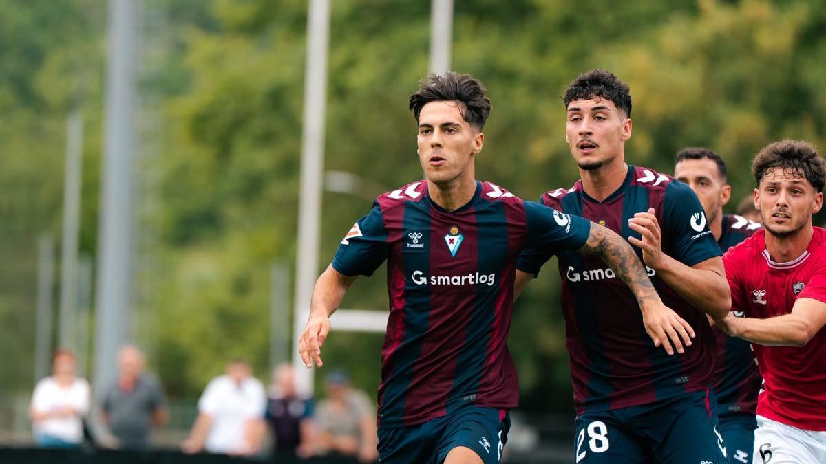 Lucas Núñez arranca con buen pie su andadura en la SD Eibar