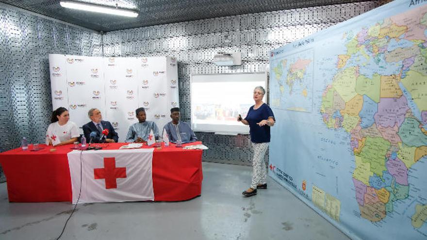 Cruz Roja envió a África y América 177, 9 toneladas de ayuda desde La Luz