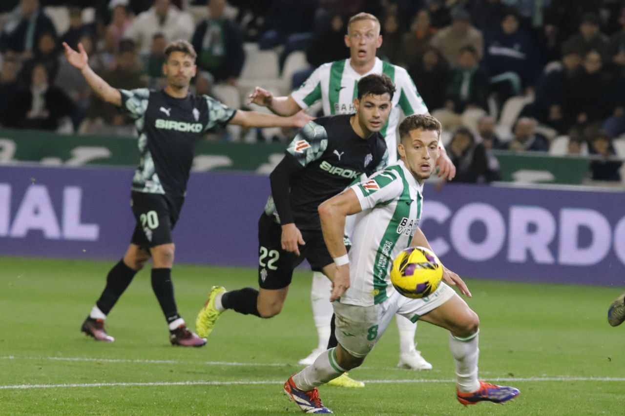 Córdoba CF-Sporting de Gijón, las imágenes del partido