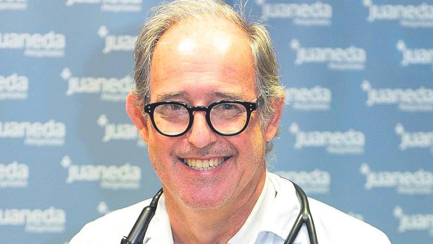 Dr. Andrés Glenny, cardiólogo y especialista en Cardiología Deportiva de Juaneda Hospitales.