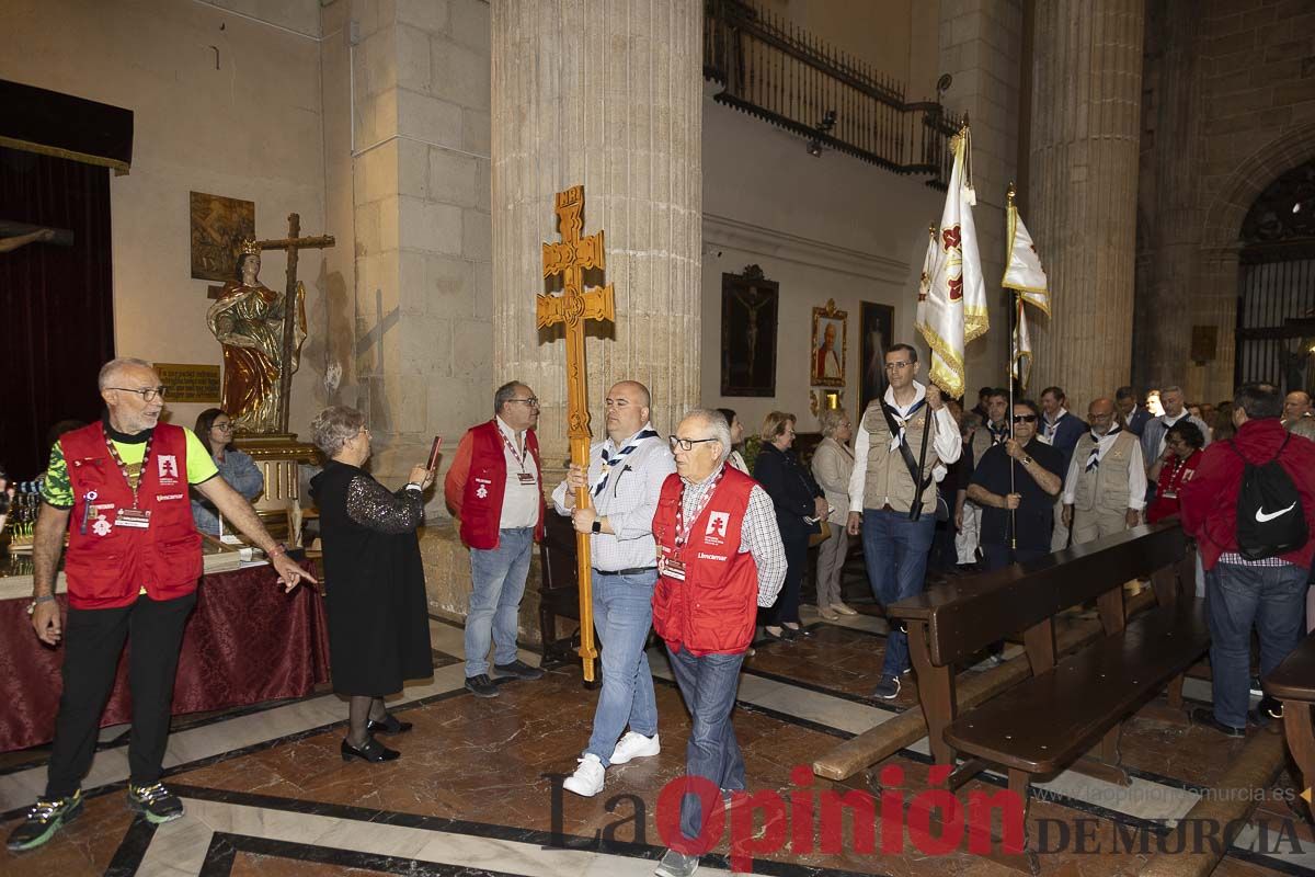 La orden Constantiniana de San Jorge peregrina a Caravaca