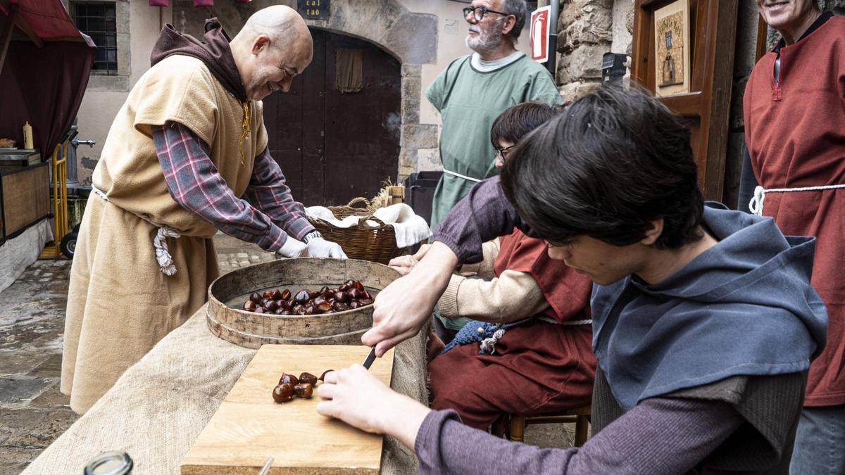 Una parada de catanyes a la fira de Súria