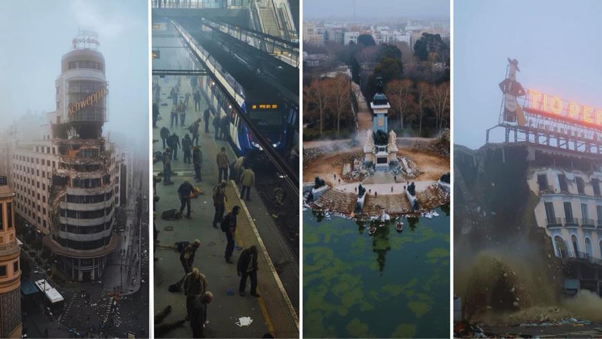 Así sería Madrid tras un apocalipsis: 