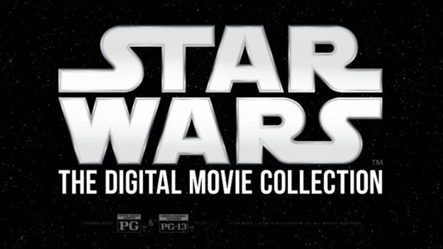 La saga Star Wars en iTunes