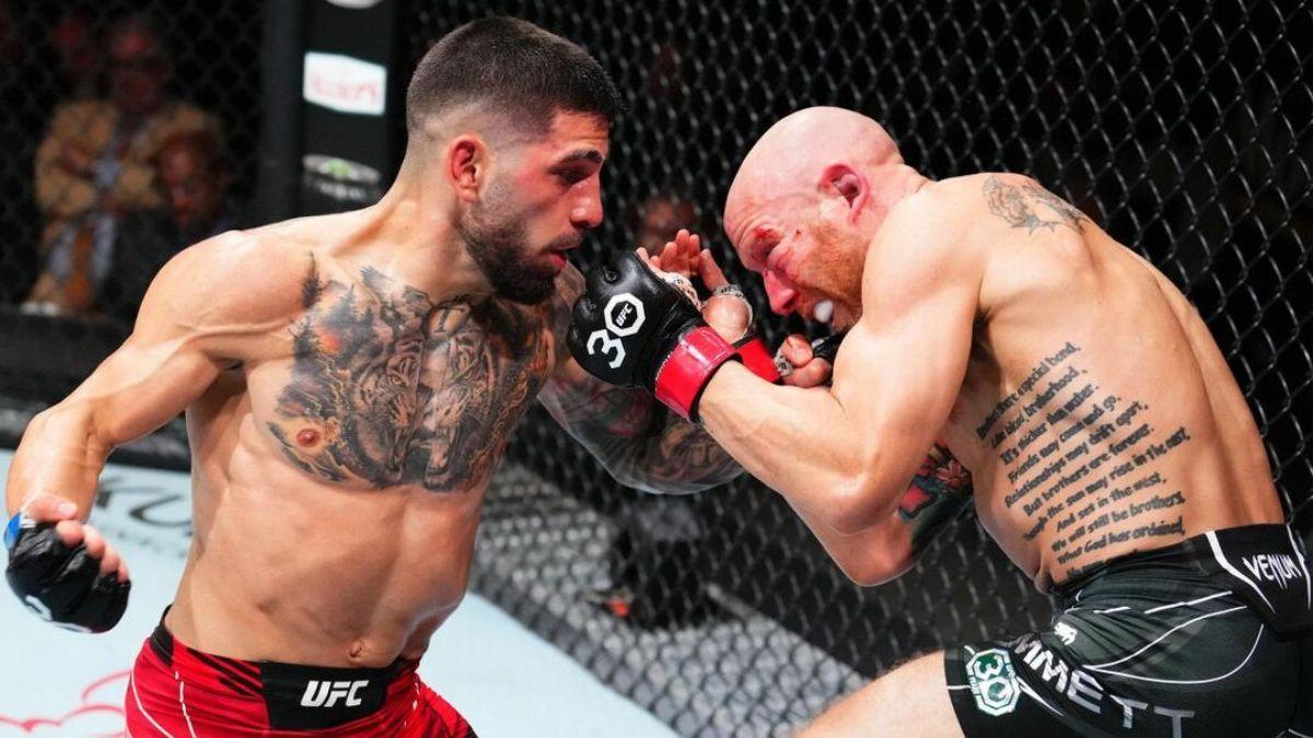 Ilia Topuria ante Josh Emmett.