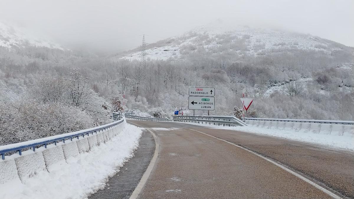Primeras nevadas en Sanabria