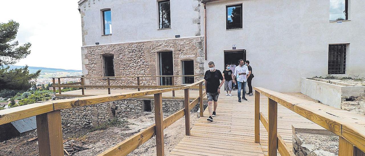 El edificio rehabilitado estuvo más de veinte años abandonado.