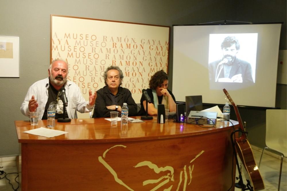 Homenaje a Paco Miranda en el Museo Ramón Gaya