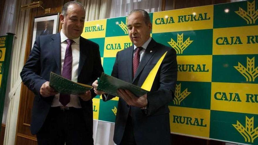 Nicanor Santos Rafael (izquierda) y Cipriano García Rodríguez, en una imagen de archivo.