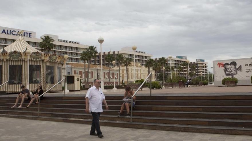 Espacio que ocupará la oficina de turismo en el Puerto