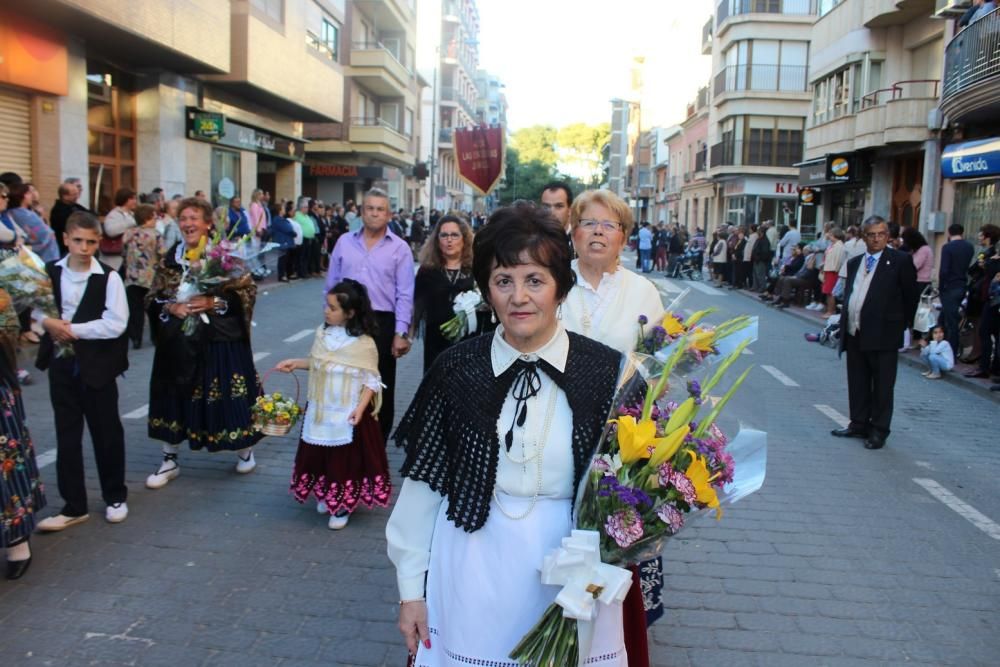 Ofrenda de flores en Jumilla