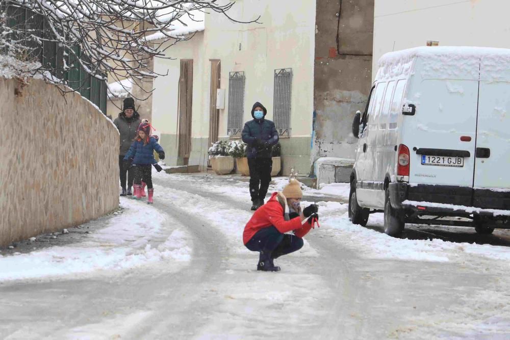 Nieve en Coy, Lorca