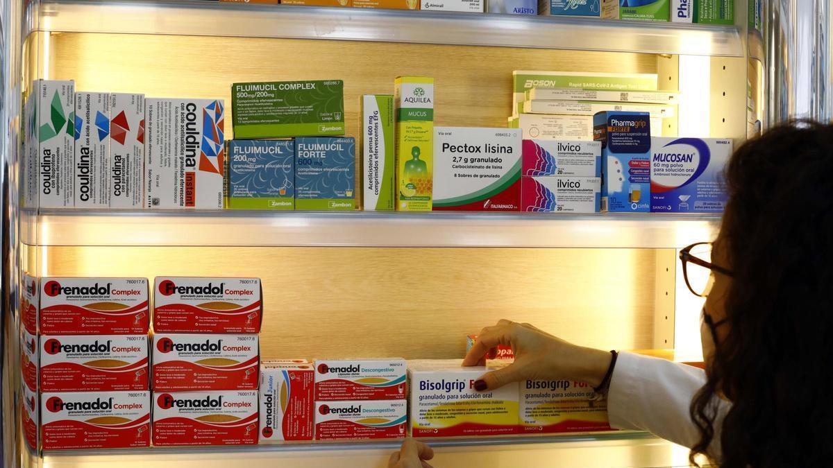 Imagen de archivo del interior de una farmacia.