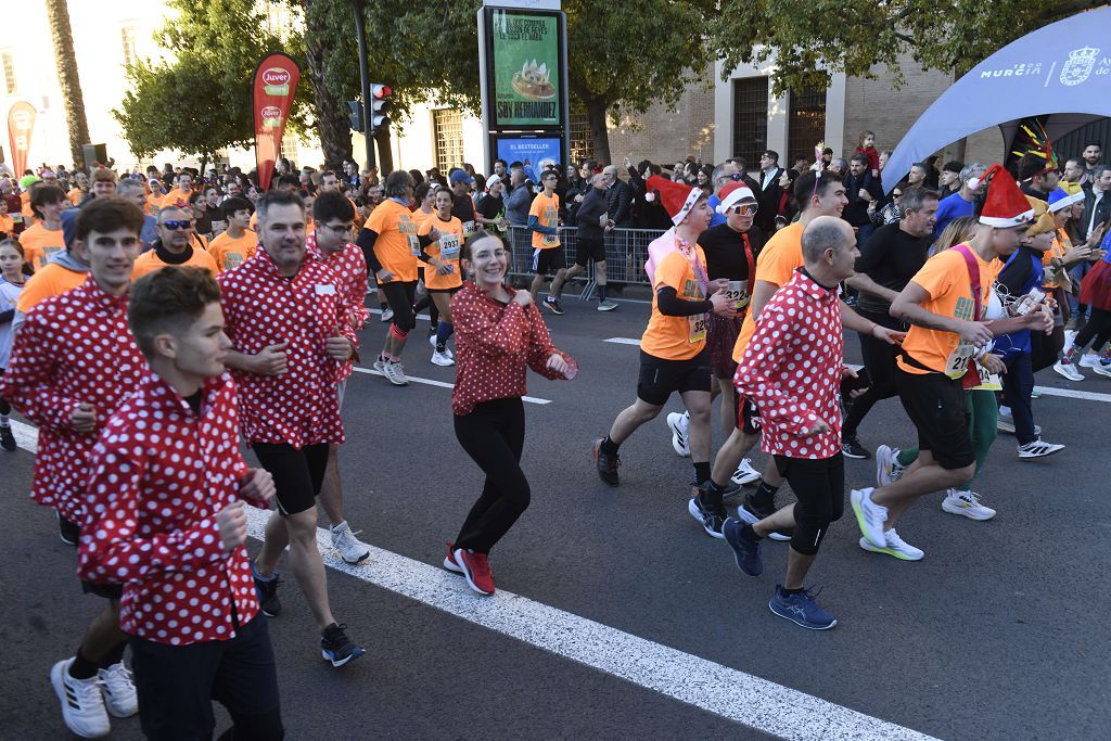La San Silvestre 2025 en Murcia, en fotografías