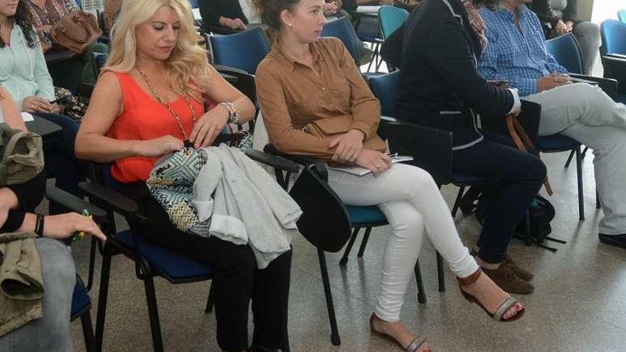 Participantes en un taller de empleo del Concello. // Rafa Vázquez