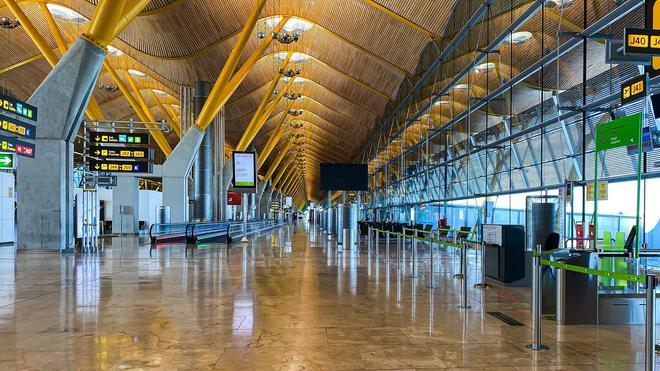 Aeropuertos más bonitos mundo Madrid Barajas