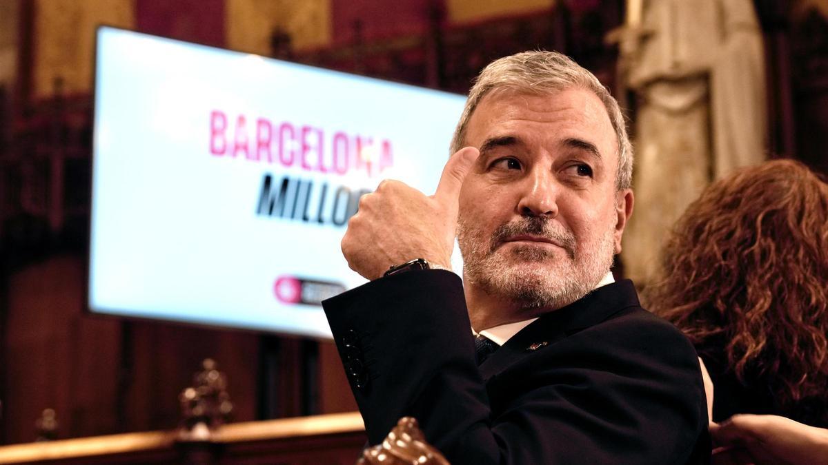 El alcalde de Barcelona, Jaume Collboni.