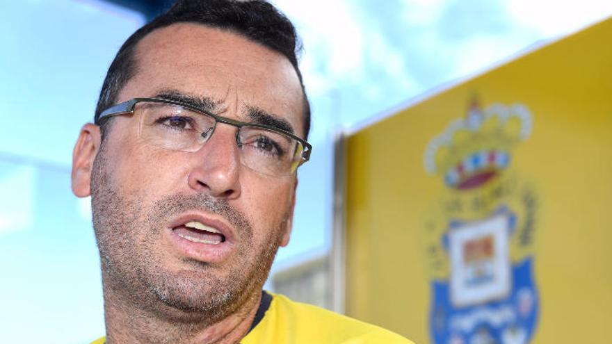 Suso Hernández: &quot;Firmaría el descenso del filial si cinco jugadores suben a la UD&quot;