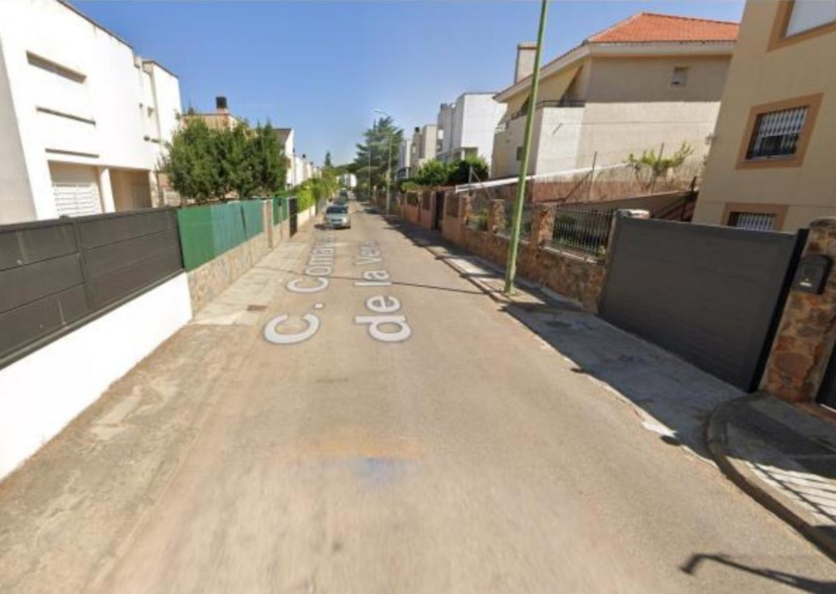 Calle Comarca Valle de la Vera.