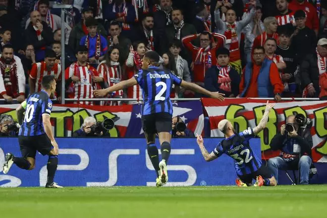 Champions League | Atlético de Madrid - Inter, en imágenes