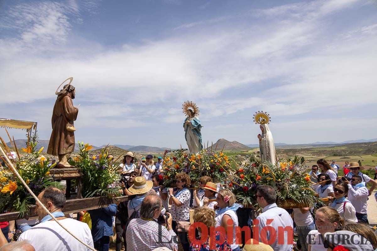 Así ha sido la Romería de los vecinos de Los Royos y El Moralejo a la ermita de los Poyos de Celda en Caravaca