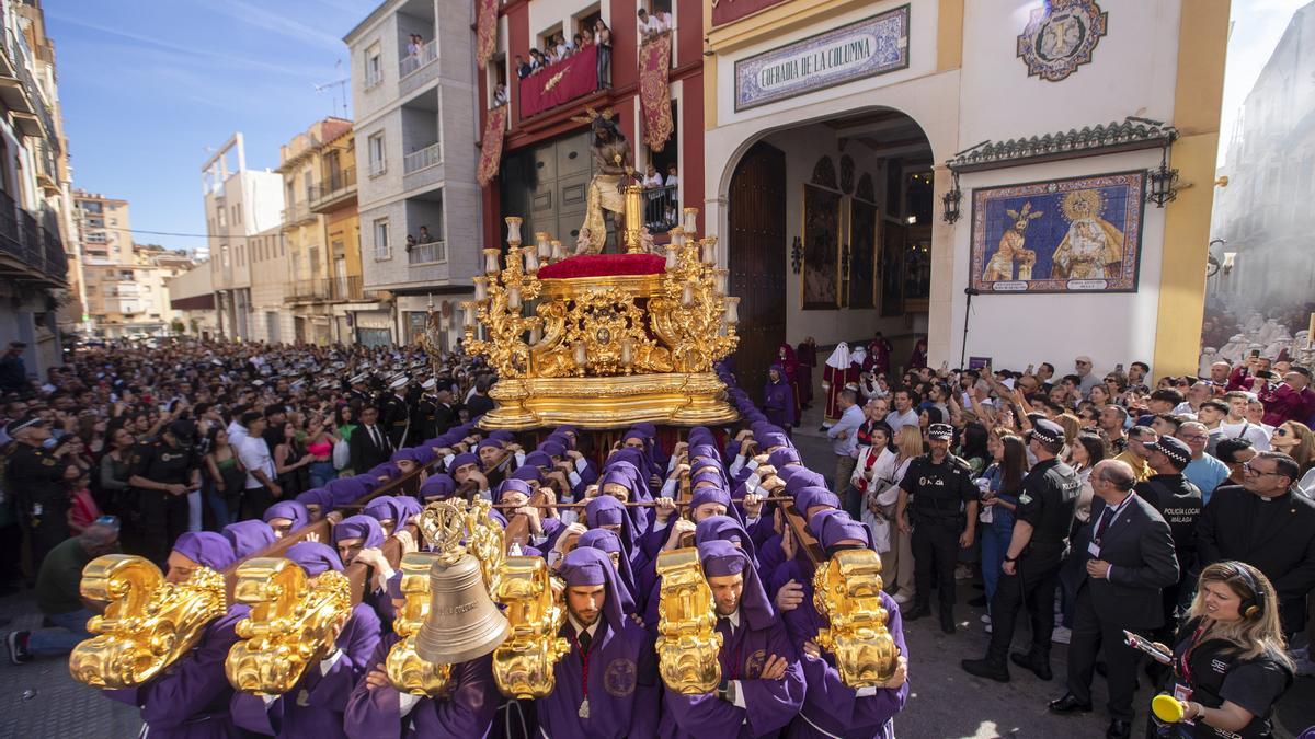 Salida del Señor de Gitanos el Lunes Santo de 2023